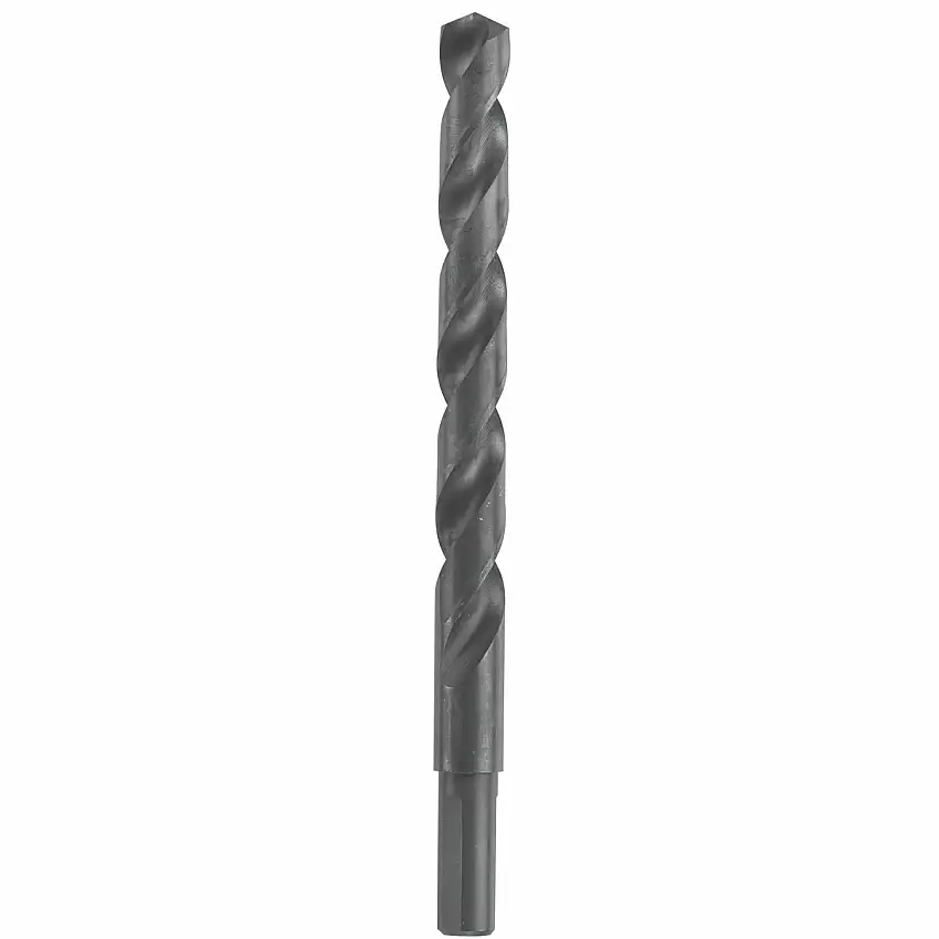 Bosch 5.375" X 27/64" X 3/8" 3-Flat/Reduced Shank Black Oxide Coated Jobber Length Drill Bit