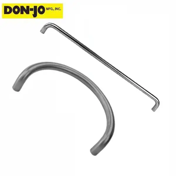 Don-Jo - 1170147 - "C" Pull/Push Bar Set - 630 - Stainless Steel