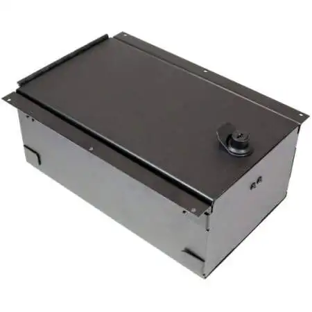 Havis 12" Accessory Pocket with Hinged Lid and Lock (C-AP-1245-L)