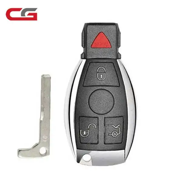 1997-2014 Mercedes Benz / 4-Button Fobik / IYZ-3312 / 315MHz or 433MHz