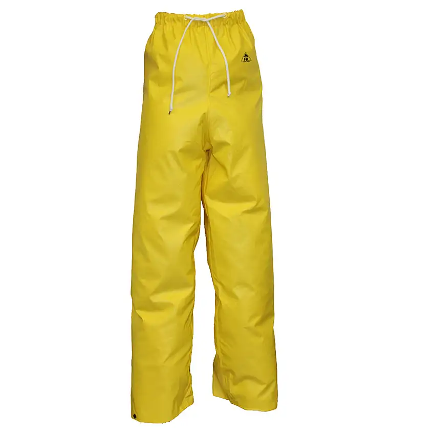 Tingley Medium Yellow 29 DuraScrim 10.5 mil PVC And Polyester Waterproof  Rain Pants With
