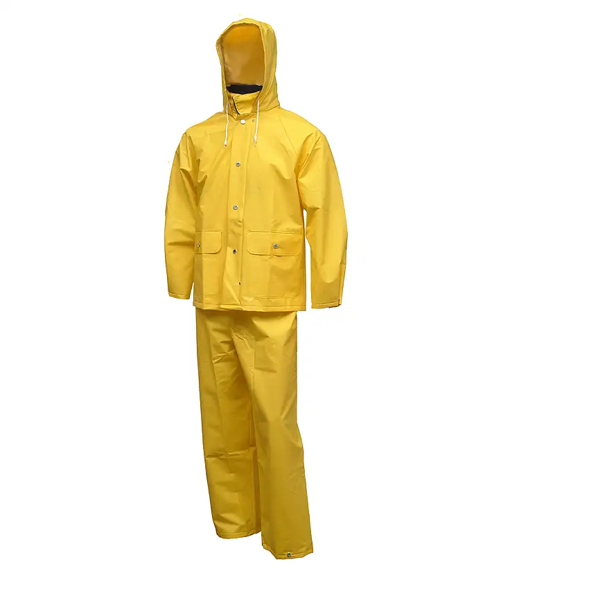 Tingley XLarge Yellow ComfortTuff .35 mm PVC And Polyester 2Piece Rain Suit