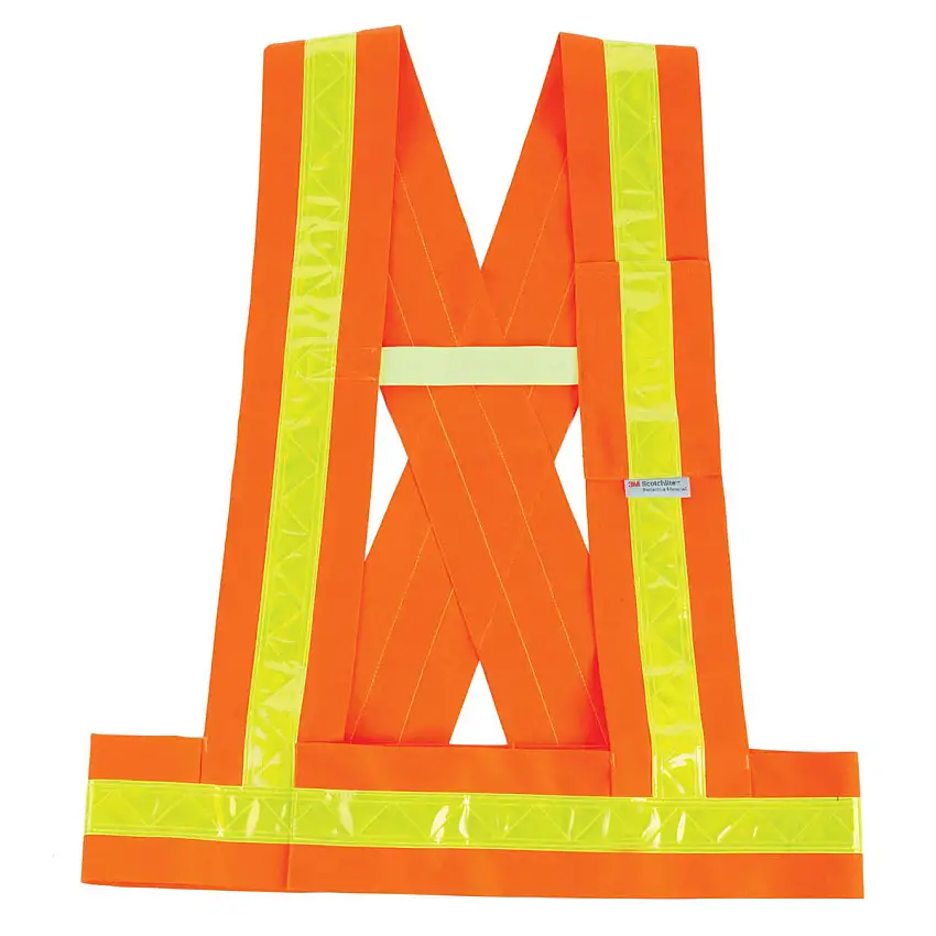 Ergodyne 3X Orange GloWear 8140BA Oxford Polyester Breakaway Sash