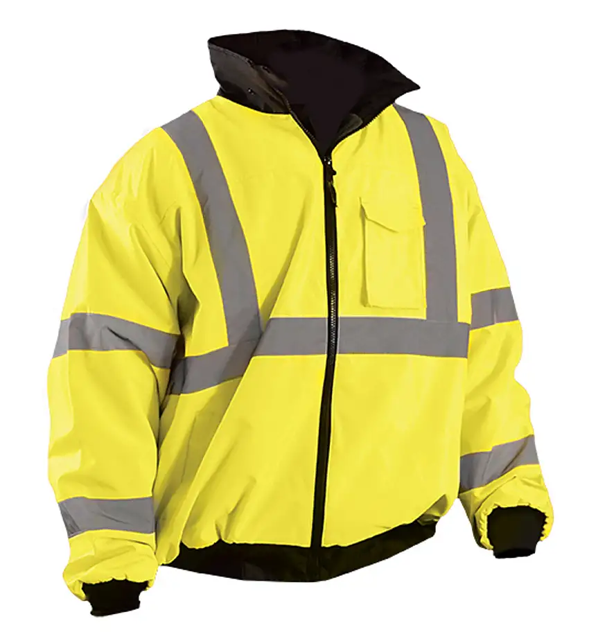 OccuNomix 5X Hi-Vis Yellow Polyester Jacket