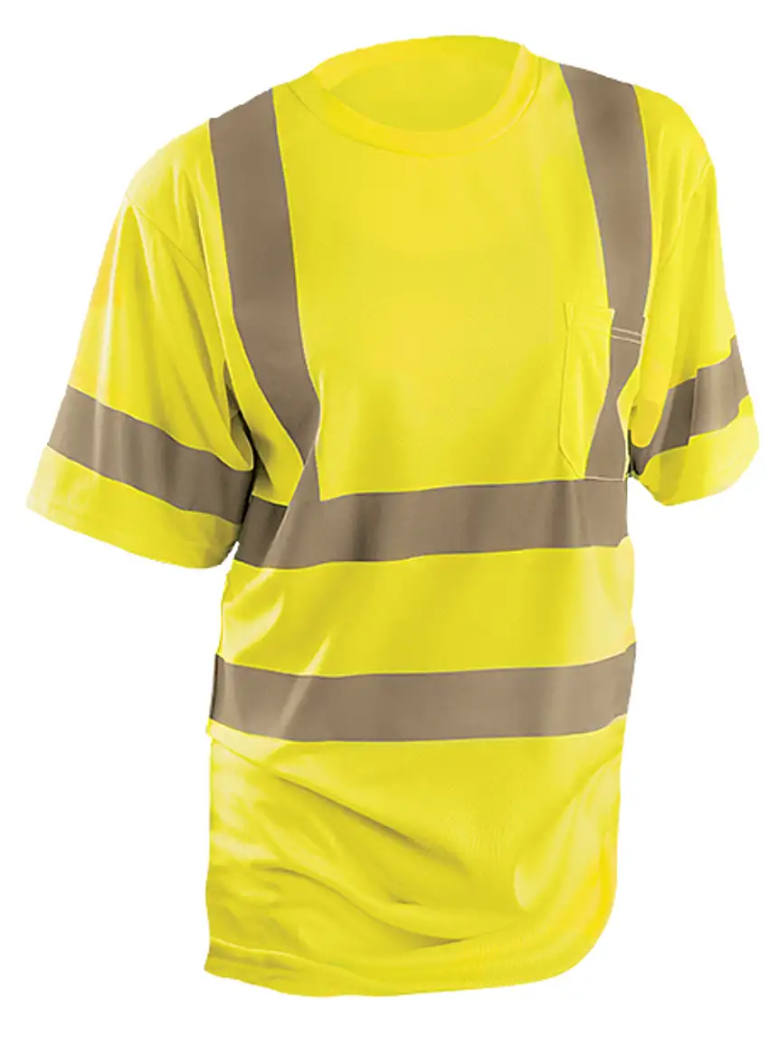 OccuNomix XLarge HiViz Yellow Polyester TShirt