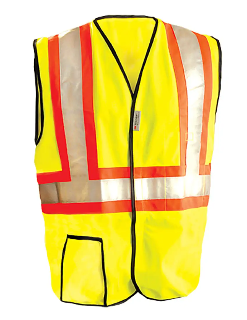 OccuNomix 3X HiViz Yellow Polyester Vest