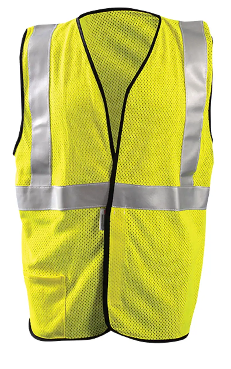OccuNomix Medium HiViz Yellow AramidMeshModacrylic Vest