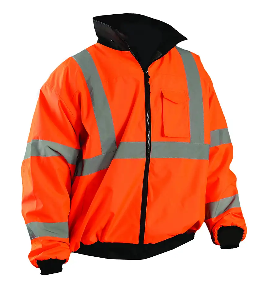 OccuNomix 3X Hi-Vis Orange Polyester Jacket