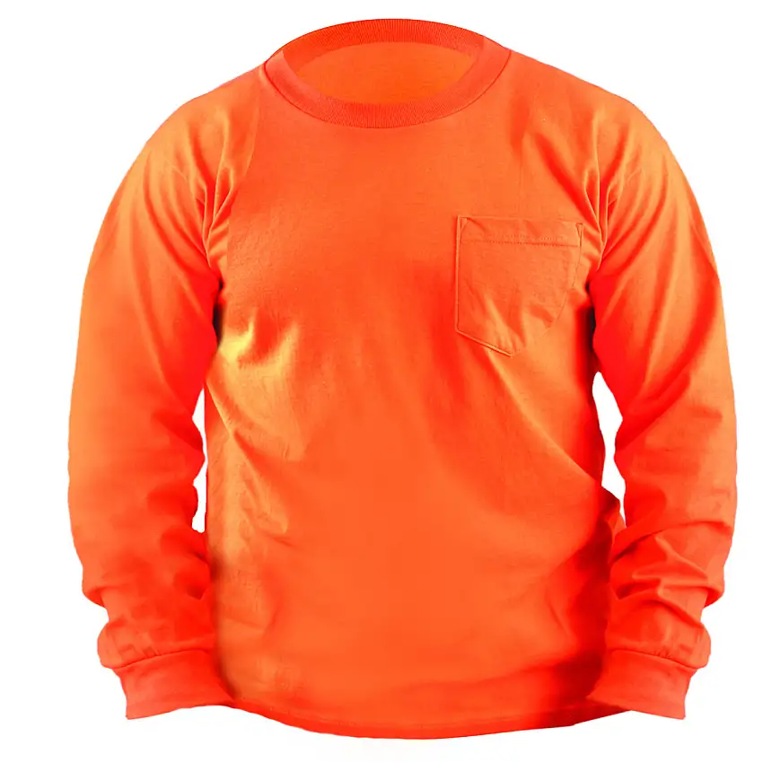 OccuNomix Small Orange 6 Ounce Cotton TShirt