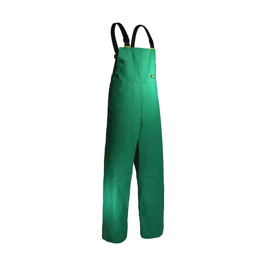 Dunlop Protective Footwear 5X Green Chemtex .42 mm NylonPolyesterPVC Bib Pants