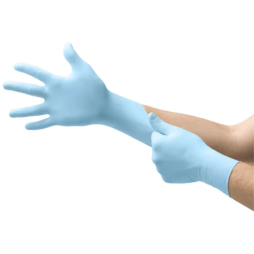 Ansell Large Blue MICROFLEX® XCEED® XC-310 4.3 mil Nitrile Powder Free Disposable Gloves