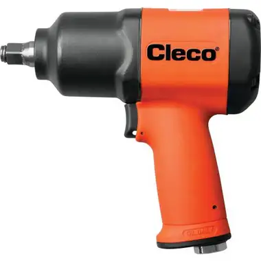 Cleco CV-500P Pneumatic Impact Wrench | CV Composite Series | 8,500 RPM | 1,200 BPM | 1/2" Drive | 780 (ft-lbs) Max Torque