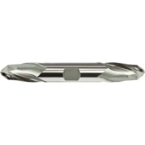 ALFA Tools DEB150762 3/16X3/8 USA HS 2 FLUTE BALL DOUBLE END MILL 1/pack