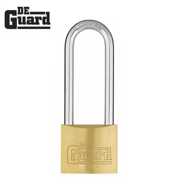 Premium - Solid Brass Padlock - Long Shackle 2 1/8" - Keyed Alike #1