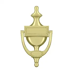 Victorian Rope Door Knocker by Deltana