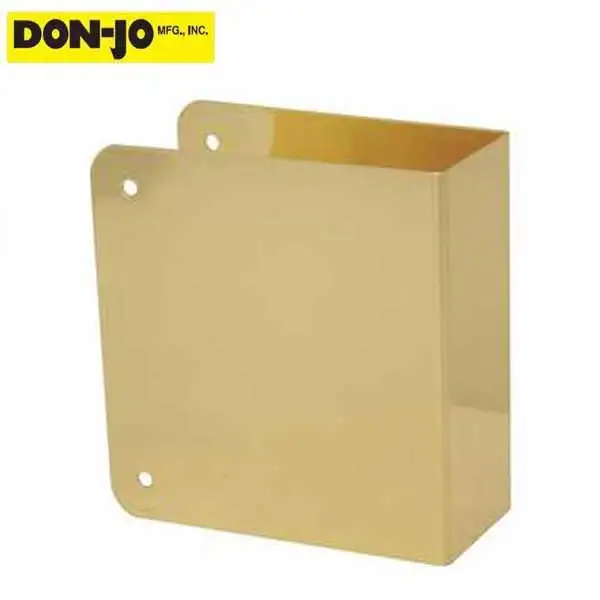 Don-Jo - 80 CW - Wrap Around Blank - 605 - Polished Brass