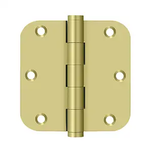 Solid Brass 5/8" Radius Hinge by Deltana