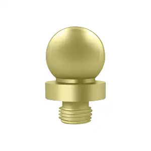 Solid Brass Ball Tip for 6x6 Hinge Finals by Deltana