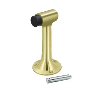 Heavy Duty Solid Brass Floor Mount Bumper by Deltana