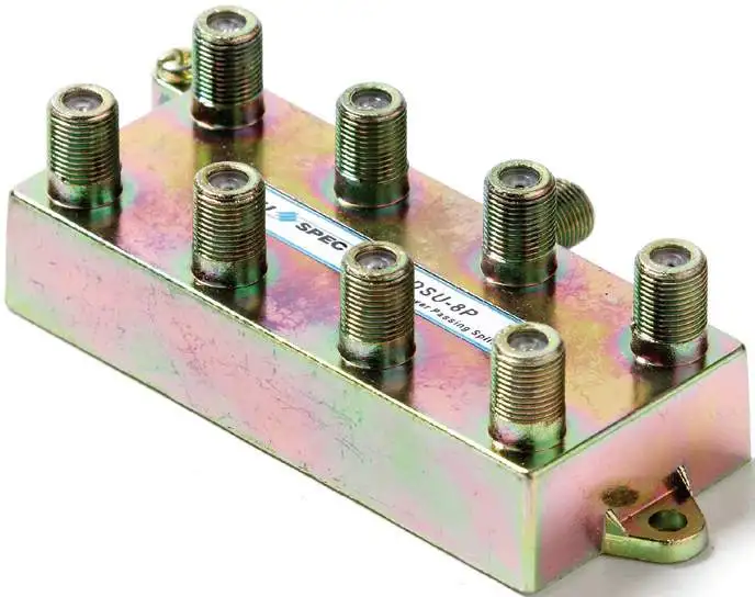 Pico Digital 1GHz 80dB EMI MATV 8 Port Power Passing Splitter (DSU-8)