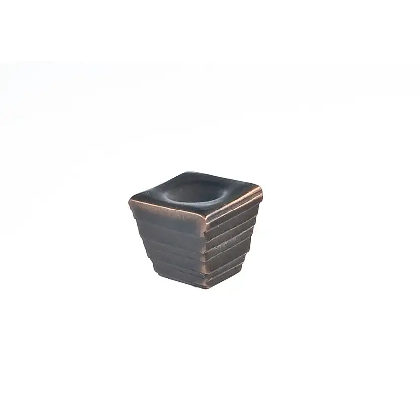Forged 2 Cube Knob By Du Verre