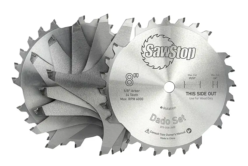 8” Premium Dado Set (BTS-DS8-2402)