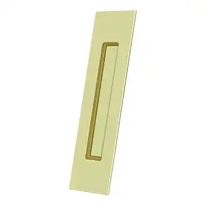 Long Rectangle HD Flush Pull by Deltana