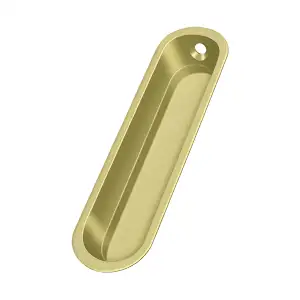 Oblong Flush Pull by Deltana