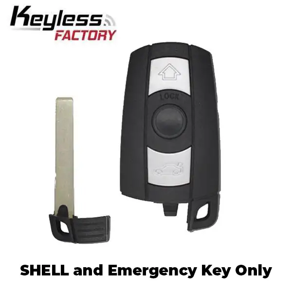 2006-2011 BMW 3 / 5 Series / 3-Button Smart Key SHELL for KR55WK49127 KR55WK49123 (AFTERMARKET)