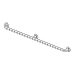 Center Post Stainless Steel Concealed Screw Grab Bar by Deltana