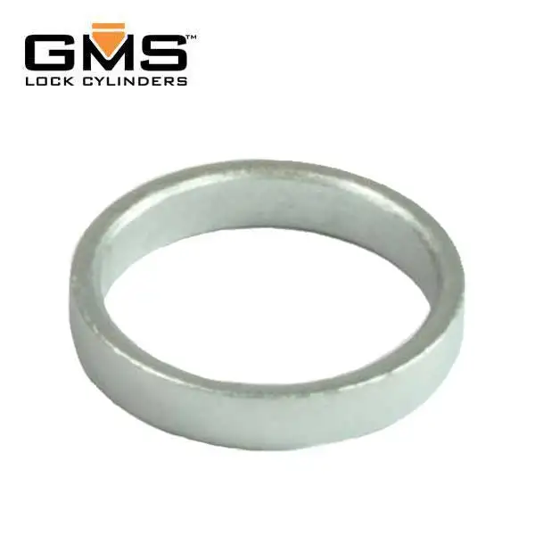 GMS - 1/4" Blocking Collar Ring For Mortise Cylinders - 26D - Satin Chrome (PACK OF 10)