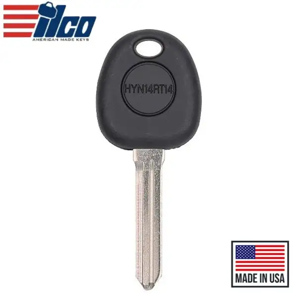 2006-2014 Hyundai Kia - HYN14RT14 - Transponder Key - (PHILIPS ID 46 Chip)