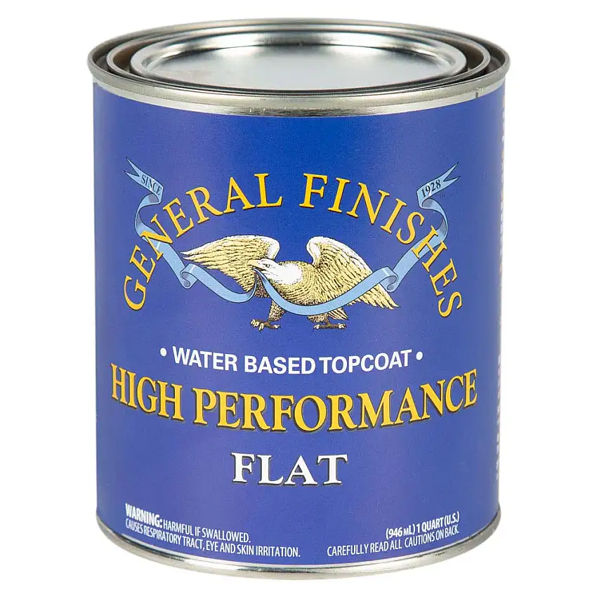 General Finishes Water-Based High Performance Topcoats - Quart
