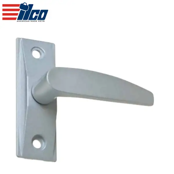 Ilco - 456S Lever Handle - Right-Handed - Straight - Clear Aluminum