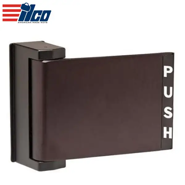Ilco - 459 Original Paddle Lever - Push to Right - Duronotic Bronze
