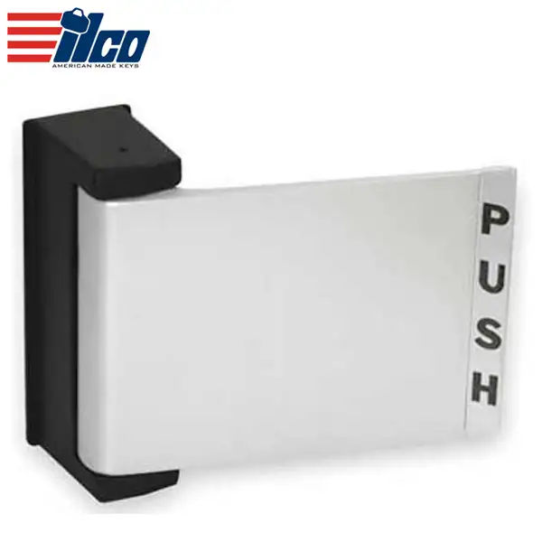 Ilco - 459 Original Paddle Lever - Push to Right - Clear Aluminum