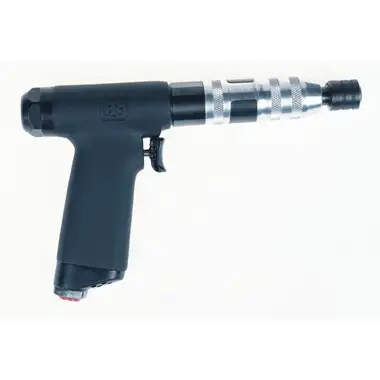 Ingersoll Rand 1RTQS1 Pneumatic Pistol Grip Air Screwdriver | 500 RPM | 2.7 - 45.1 (in-lbs) Torque Range | Adjustable Shut-Off Clutch | Trigger and Push-to-Start