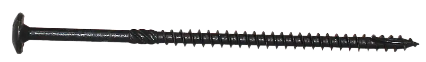 U2 BLACK CONSTRUCTION SCREW 5/16 x 6" Small Pack 40 PCS (S20B06000H)