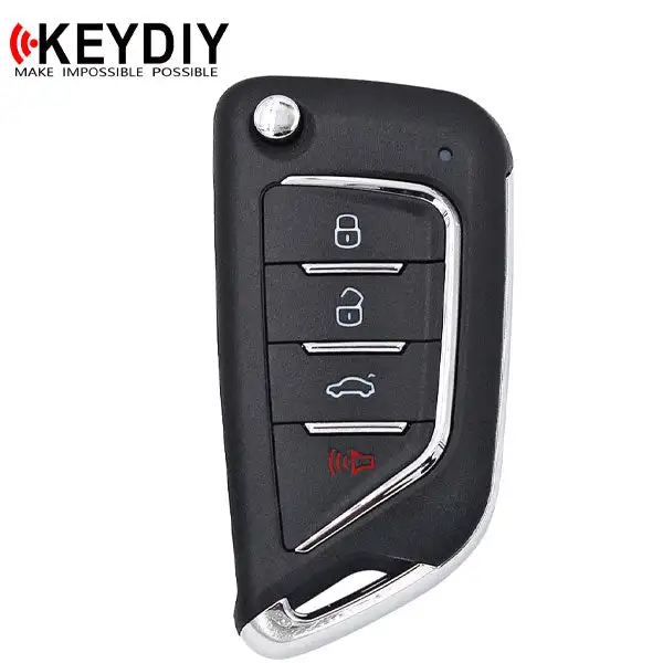 KEYDIY - Knife Style - 4-Button Flip Key Blank  (KD-B21-4)