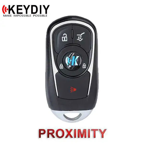 KEYDIY Buick Style 4-Button Universal Smart Key w/ Proximity Function (KD-ZB22-4)
