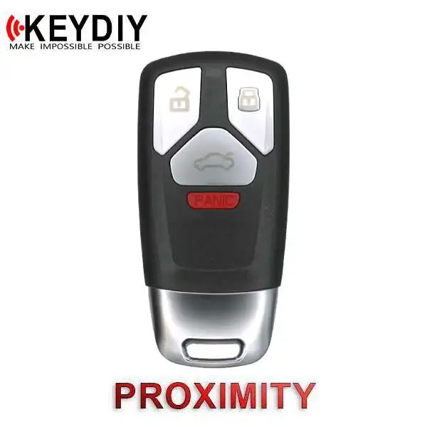 KEYDIY Audi Style 4-Button Universal Smart Key w/ Proximity Function (KD-ZB26-4)