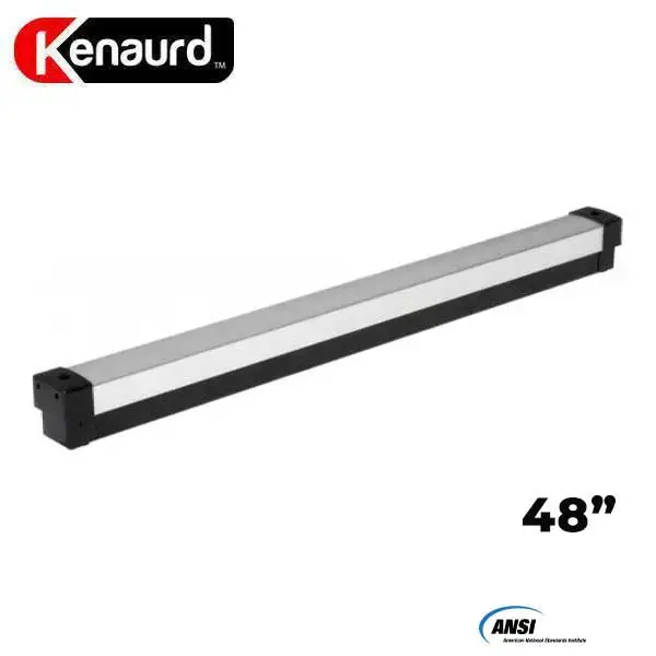 Heavy Duty Narrow Stile - Rim Exit Device - Grade 1 - Aluminum Finish - 48"