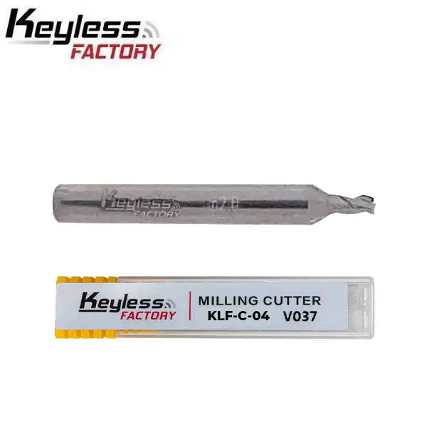 Premium Carbide - 2mm - End Mill Cutter - for Keyline Ninja and Versa