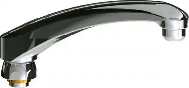 Chicago Faucets L8E1JKABCP 8" L-Type Swing Spout