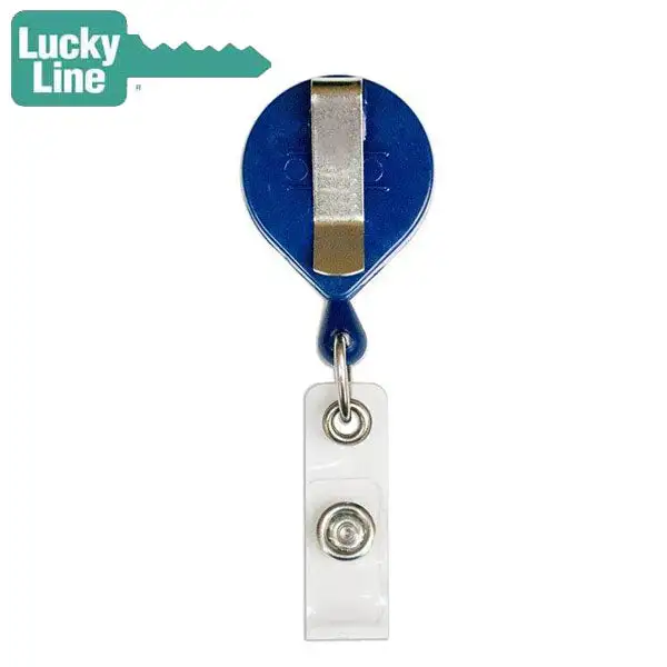 LuckyLine - 42801 - Mini Bak® Badge Holder Clip - Assorted - 1 Pack