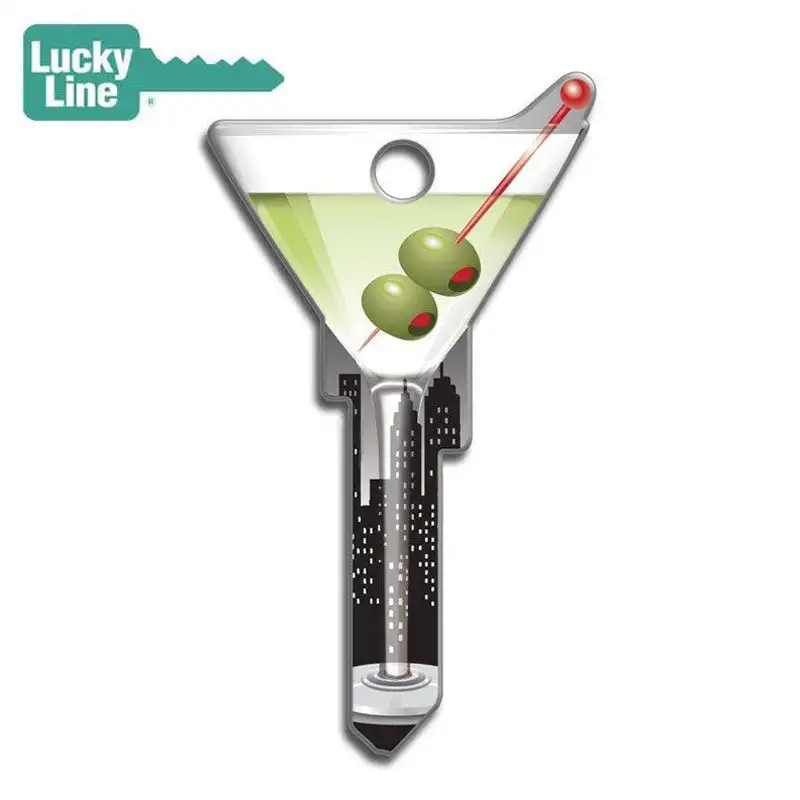 LuckyLine - B133S - Key Shapes - Martini - Schlage - SC1 - 5 Pack