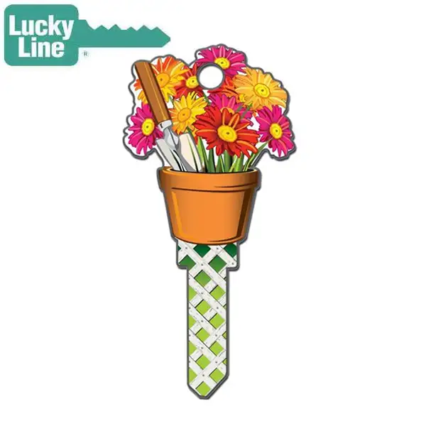 LuckyLine - B142S - Key Shapes - Gardening - Schlage - SC1- 5 Pack