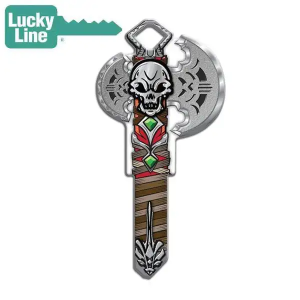 LuckyLine - B143K - Key Shapes - Battle Axe - Kwikset - KW1 - 5 Pack