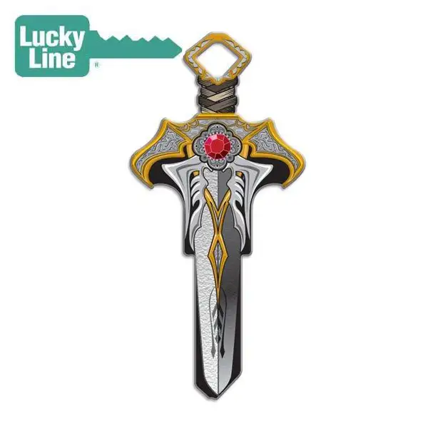 LuckyLine - B144K - Key Shapes - Dagger - Kwikset - KW1 - 5 Pack