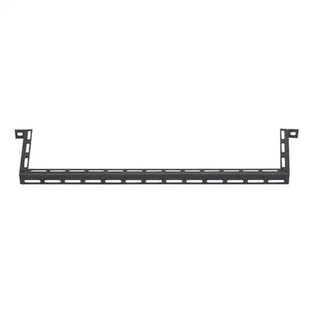 Lowell CMBS-6 6 Inch Offset Bar-Slotted Cable Management - 10/Pack